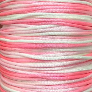 Cordón de seda degradé 1mm 17833 ROSA
