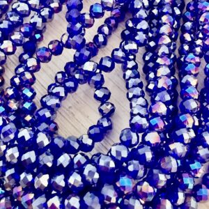 Cristal Facetado dona 3mm AB16910 -72