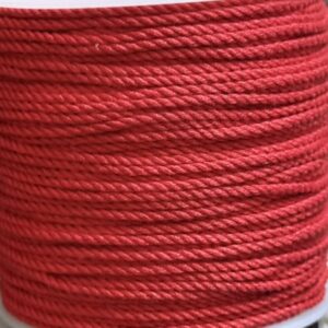 Cordón rayón 1.5mm rojo 18319