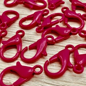 Mosqueton esmaltado fucsia18348-8-Q