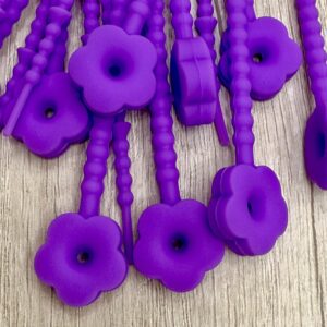 Pulsera de silicona violeta 18384-2-J