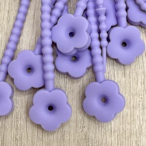 Pulsera de silicona lila 18384-2-J