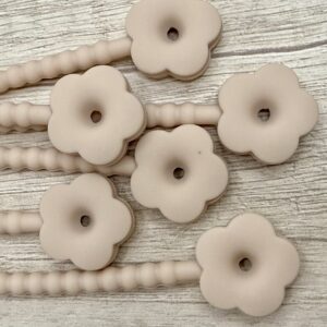 Pulsera de silicona beige 18384-2-J