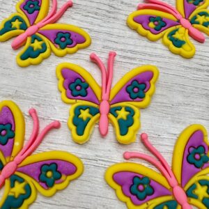 Charms de silicona mariposa 18394-92