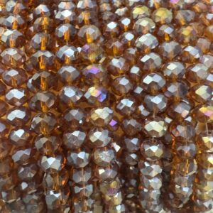 Cristal de roca dona de 6mm 16912 -118