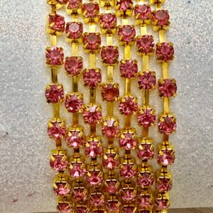 Tira de strass rosa 17741-48