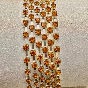 Tira de strass amarillo 17742