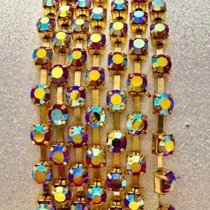 Tira de strass rojo AB 17742-50