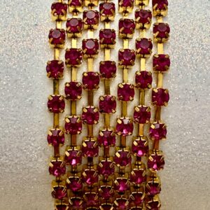 Tira de strass fucsia 17741-47