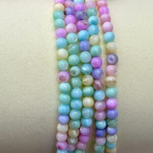 Tira Nacar  bolita Mix pastel 3MM 18474
