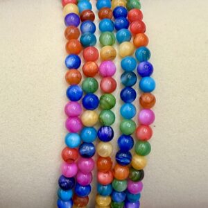 Tira Nacar  bolita Mix color 3MM 18471