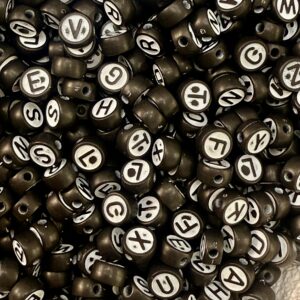 Pastilla negras -letras blancas 16524