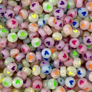 Pastillas luminosas corazón pleno fluor 16500