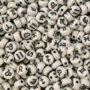 Pastillas blancas signos negros 16527