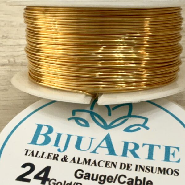 Alambre AAA Gold #24 - Imagen 2