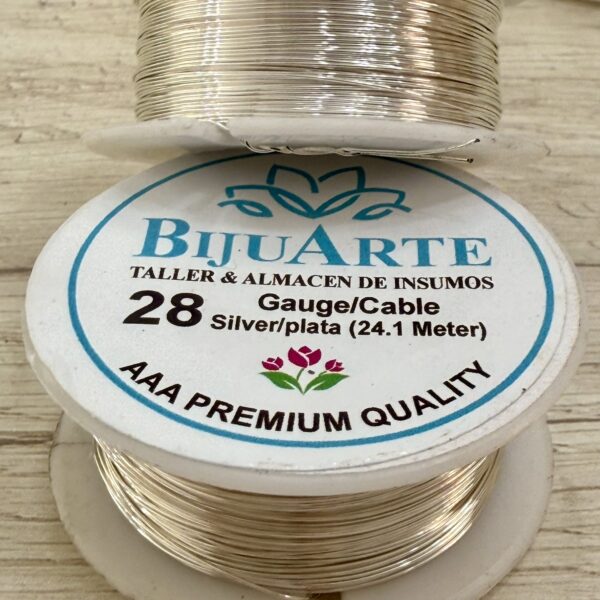 Alambre AAA Silver  #28