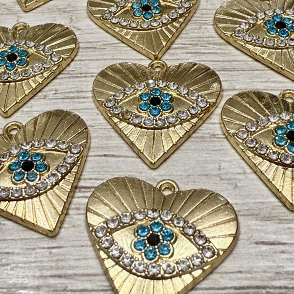 Dije OJO TURCO CON STRASS 18567-1 - Imagen 2