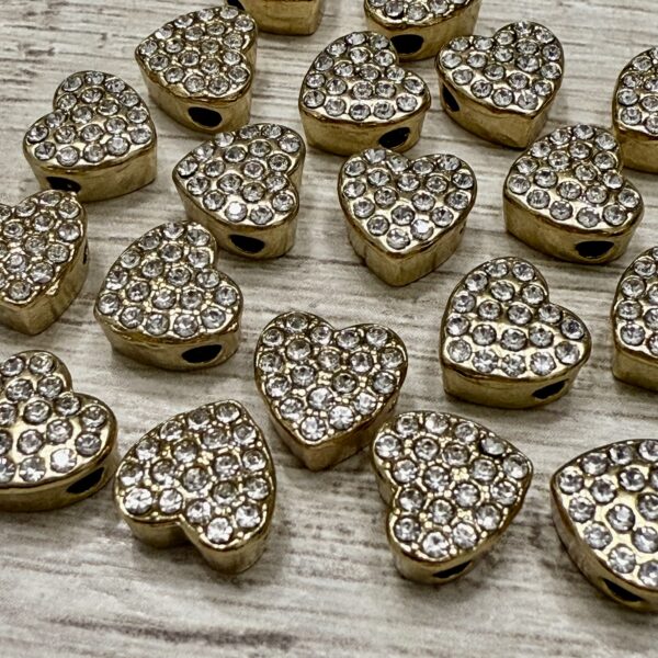 Dije pasante CORAZON CON STRASS 18568-1 - Imagen 2