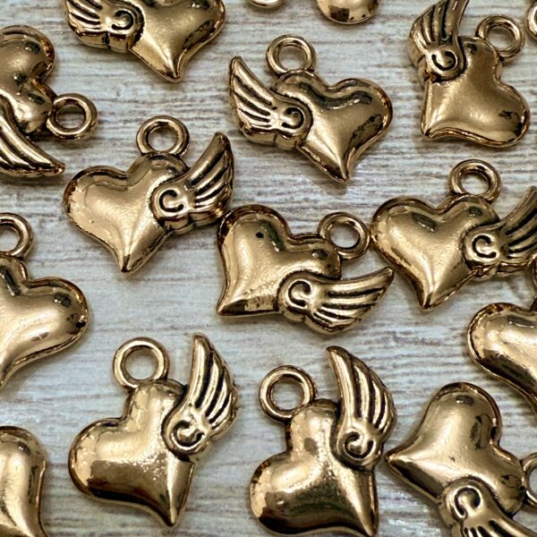 Dije CORAZON CON ALAS 16950-8-L - Imagen 2
