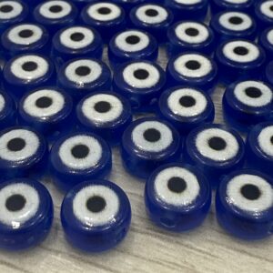 Ojo turco azul pastilla  8 mm 18591