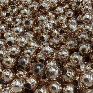 Bolitas de Fundición dorado rosé 8mm 18596
