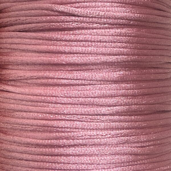 Cordón de seda 1mm ROSA VIEJO