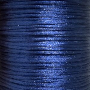 Cordón de seda 1mm AZUL