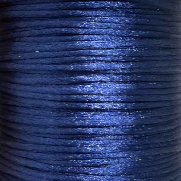 Cordón de seda 1mm AZUL