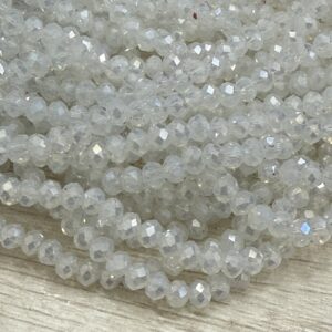 Cristal de roca dona de 4mm 18744