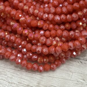 Cristal de roca dona de 4mm 18762