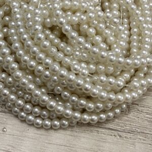 Perlas de Vidrio Perladas Natural 4MM 18838