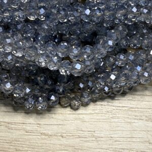 Cristal de roca 4mm GRIS.18858