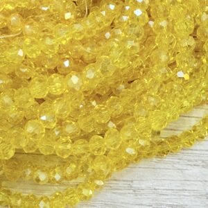 Cristal de roca 4mm AMARILLO 18869