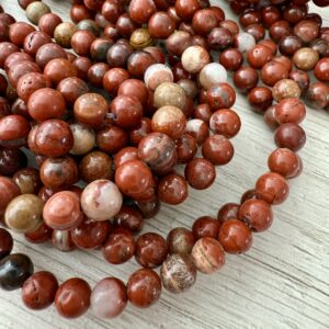 JASPE ROJO  6MM - 19044