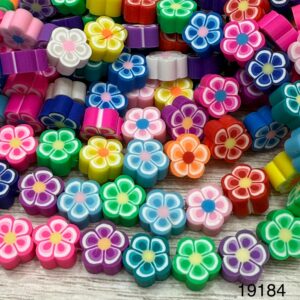 Pasante de fimo Flor 19184