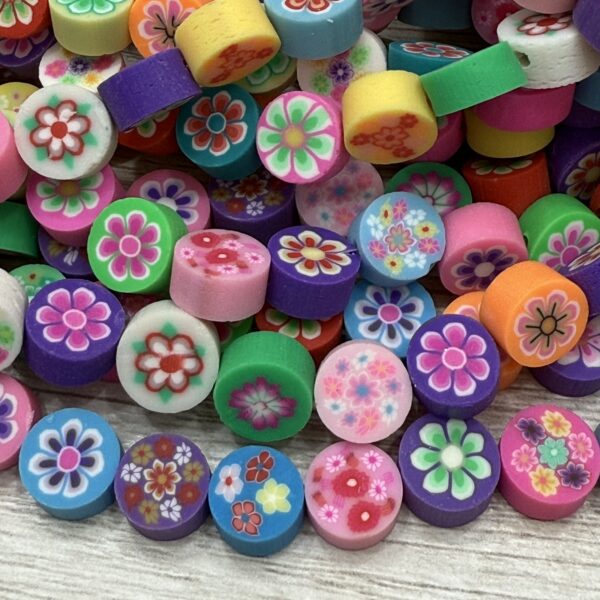 Pasante de fimo Flores 19186