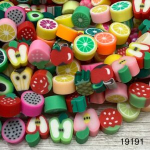 Pasante de fimo Frutas 19191