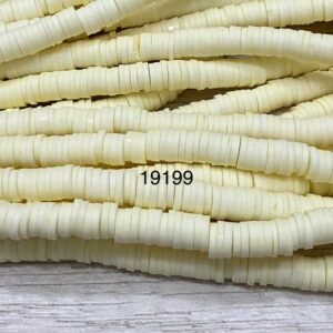 Tira de Fimo Amarillo Pastel 6mm 19199