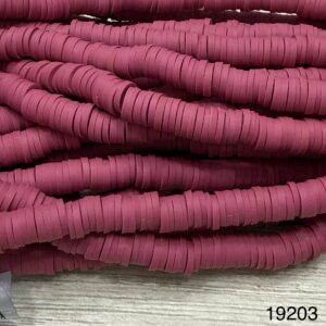 Tira de Fimo Rosa viejo 6mm 19203