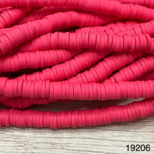 Tira de Fimo Rosa flúor 6mm 19206