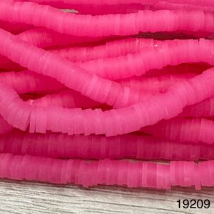 Tira de Fimo Rosa flúor 6mm 19209