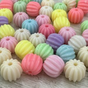 Cuentas bolitas colores pastel 19061