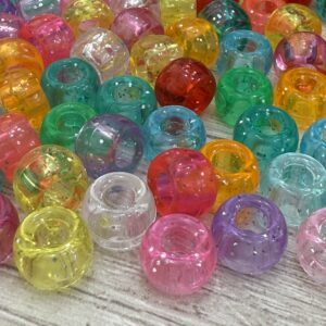 Cuenta pase ancho transparentes colores 19064