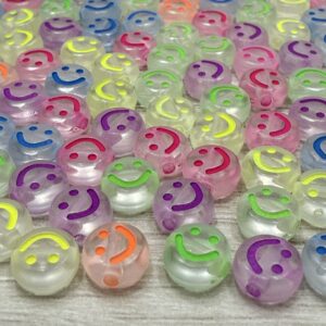 Cuentas Smile transparente con flúor 19243