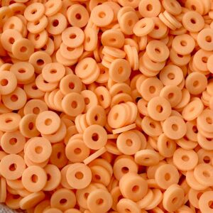 Arandela de fimo 6mm 19709-NARANJA