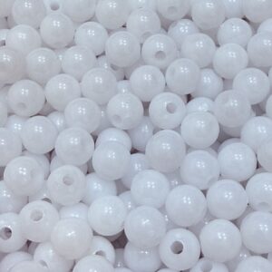 bolitas de acrílico 6mm blancas  19584