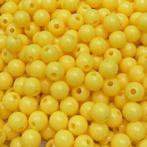 bolitas de acrílico 6mm NARANJA 19586