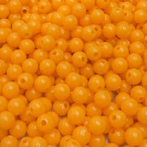 bolitas de acrílico 6mm NARANJA 19587