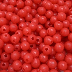 bolitas de acrílico 6mm ROJO 19588