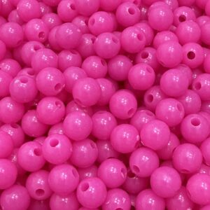 bolitas de acrílico 6mm FUCSIA 19590